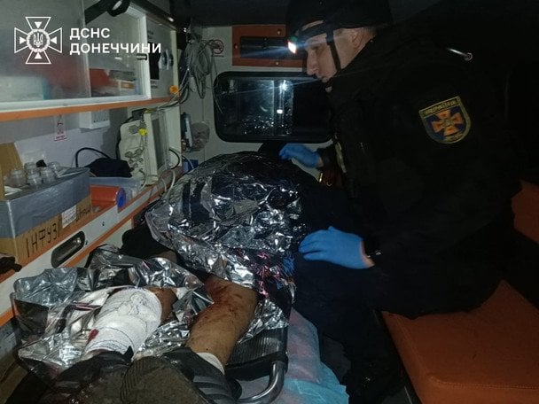 Обстріл Краматорська / © ДСНС