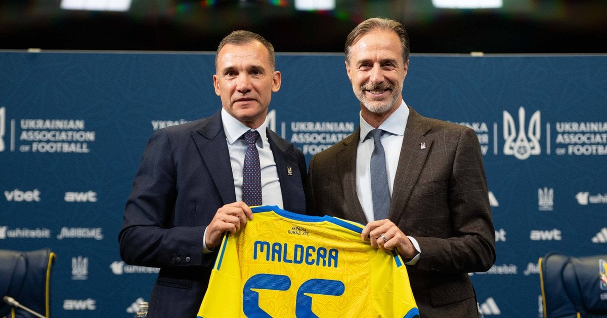 Андрій Шевченко та Андреа Мальдера