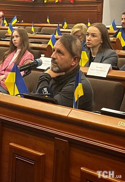 Володимир Балух на засіданні ТСК