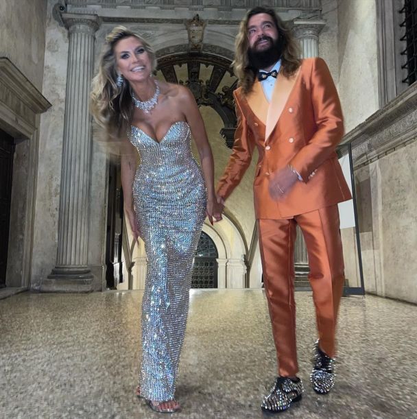 Хайди Клум и ее муж Том Каулитц / © Instagram Хайди Клум