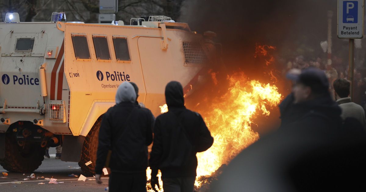 protests in Brussels