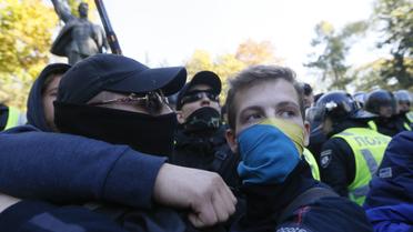 Сутички в Маріїнському парку_3 / © Reuters