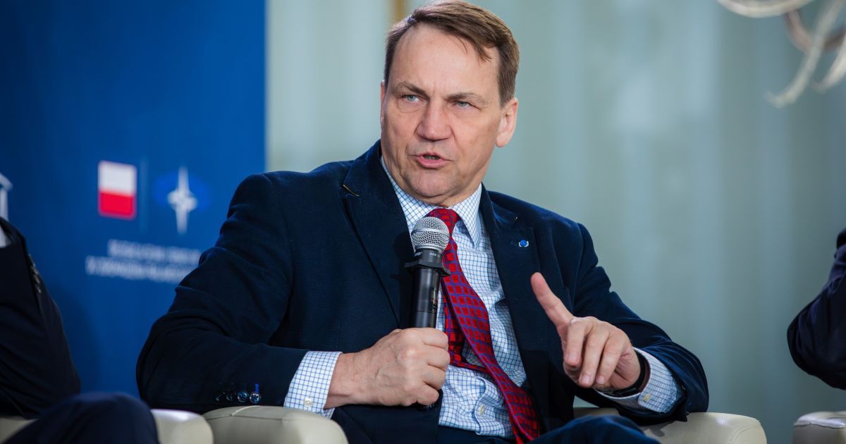 Министр иностранных дел Польши Радослав Сикорский