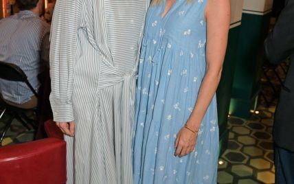 Тільда Свінтон в сукні-сорочці, а Крессіда Бонас - в об'ємному сарафані: зірки відвідали світський прийом