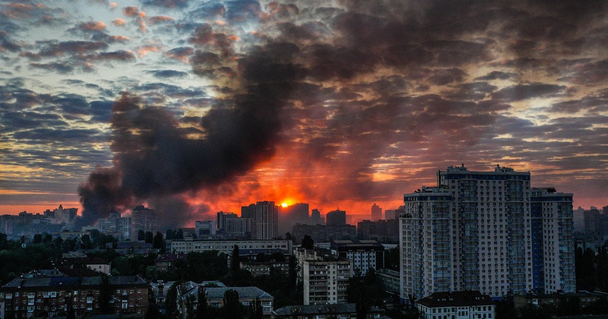 Київ пережив масовану атаку