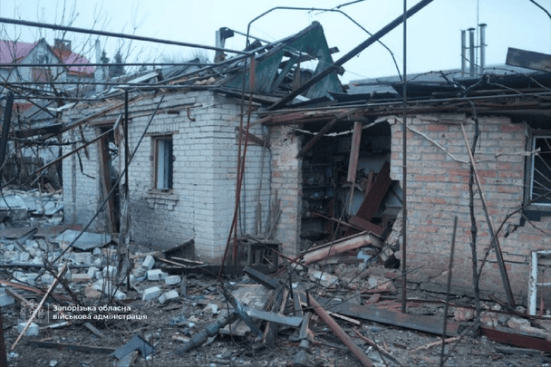 Наслідки атаки на Запоріжжя / © Очільник Запорізької ОВА Іван Федоров