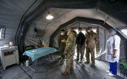 Зеленський прибув на Донбас, щоб перевірити готовність до коронавірусу на фронті