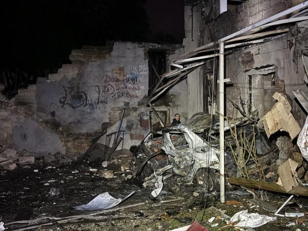 Руйнування в Одесі внаслідок атаки дронами 23 квітня / Фото: Телеграм-канал голови ОВА Олега Кіпера