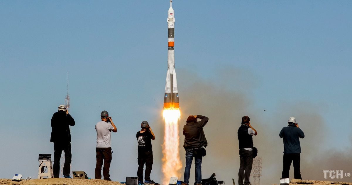 Запуск ракети "Союз"