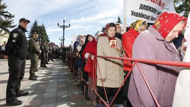 Мітинг попів під радою_4 / © УНІАН