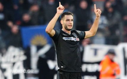 Украинец Шахов забил дебютный гол в чемпионате Греции
