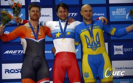 Українці здобули "золото" та "бронзу" на чемпіонаті Європи з велотреку