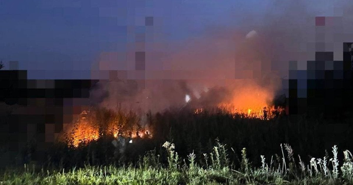 Пожежа біля аеропорту Домодєдово