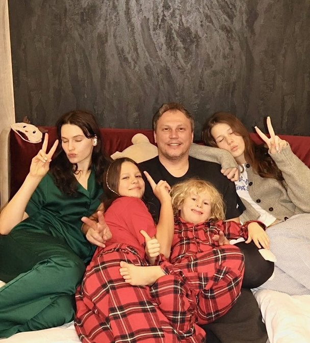 Андрій Пятов із дітьми / © instagram.com/piat30