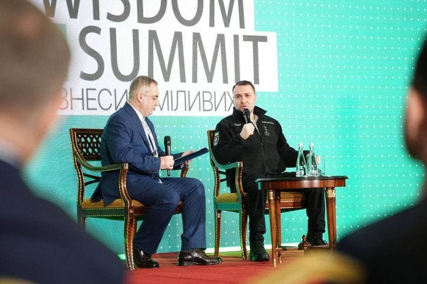 Кирило Буданов під час форуму Business Wisdom Summit / © Телеграм-канал Кирила Буданова