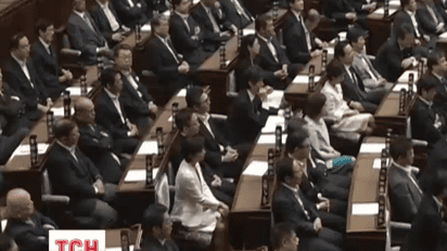 Японский парламент принял закон, который позволяет военным воевать на стороне союзников
