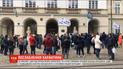 Во Львове сотни людей протестуют против избирательного смягчения карантина
