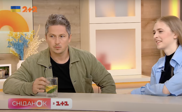 Олександр Педантизми та його дочка Лера