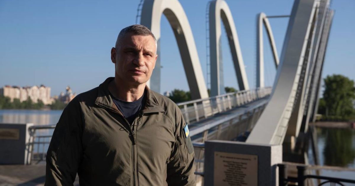 Мер Києва Віталій Кличко повідомив про відкриття нового мосту у столиці