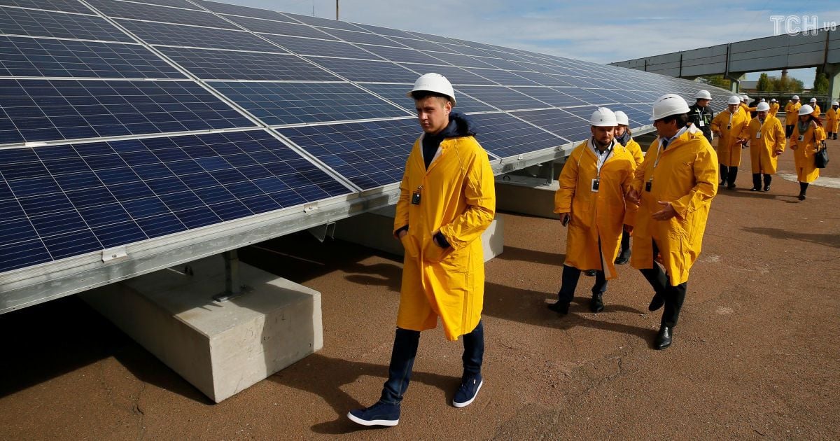 У Чорнобилі ввели в експлуатацію першу сонячну електростанцію