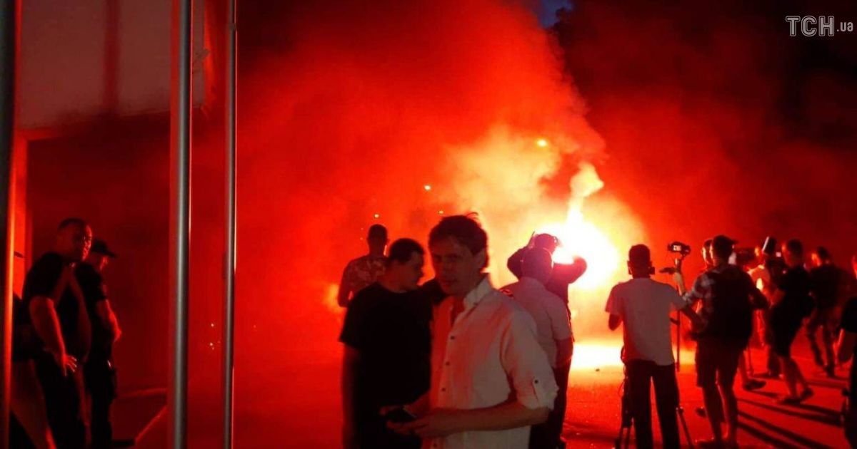 акція під МВС_5 / © Фото Натальи Нагорной/ТСН