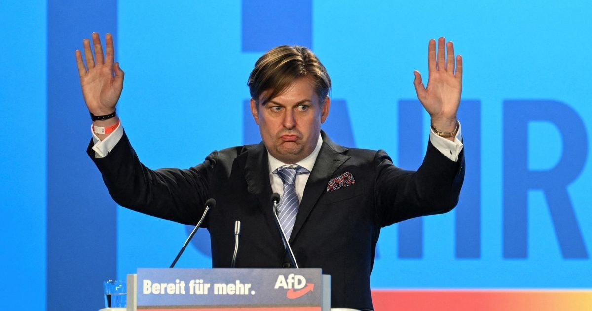 Член Європейського парламенту від ультраправої партії Німеччини AfD Максиміліан Крах / Фото: tagesschau.de