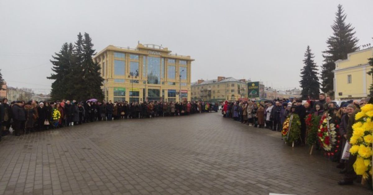 Похорон мера Луцька_7 / © Таблоид Волыни