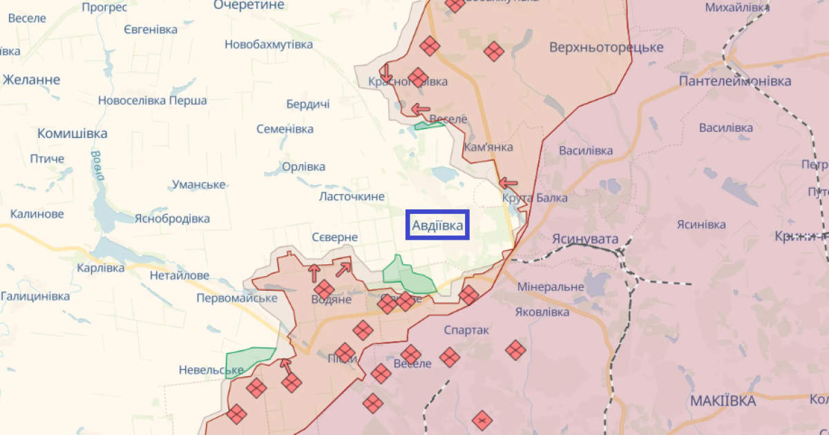 Что происходит вокруг Авдеевки.