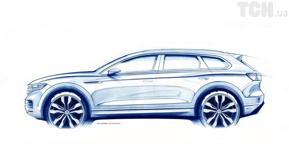Volkswagen скоро покажет миру новый Touareg