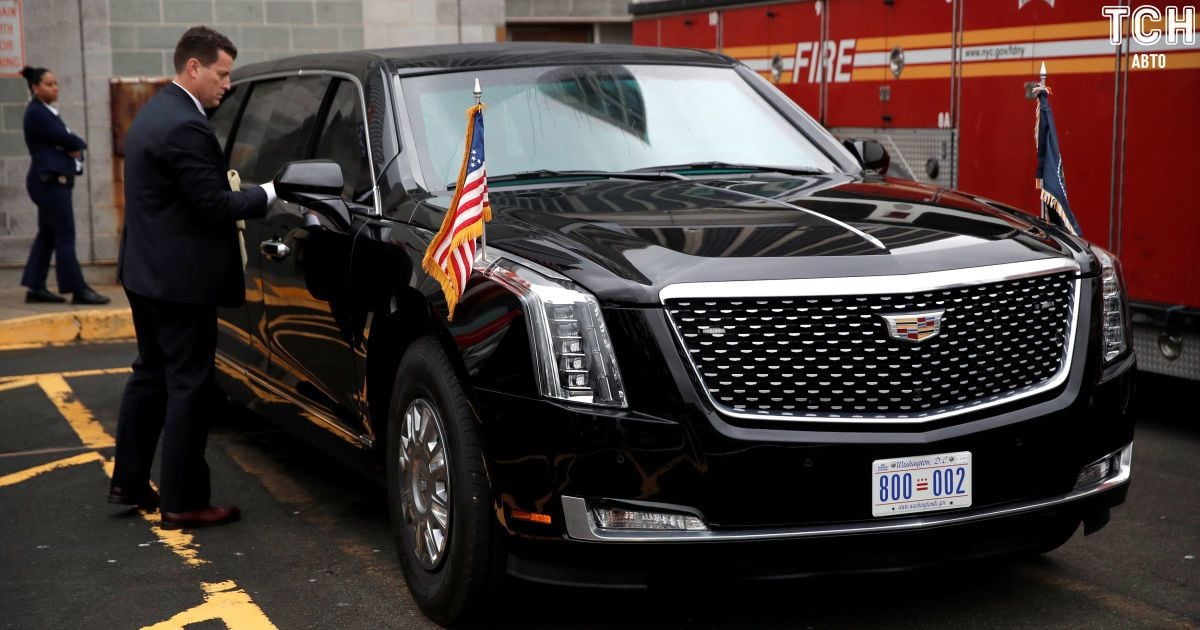 В Нью-Йорке сняли новый президентский лимузин Трампа