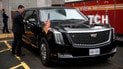 В Нью-Йорку зняли новий президентський лімузин Трампа