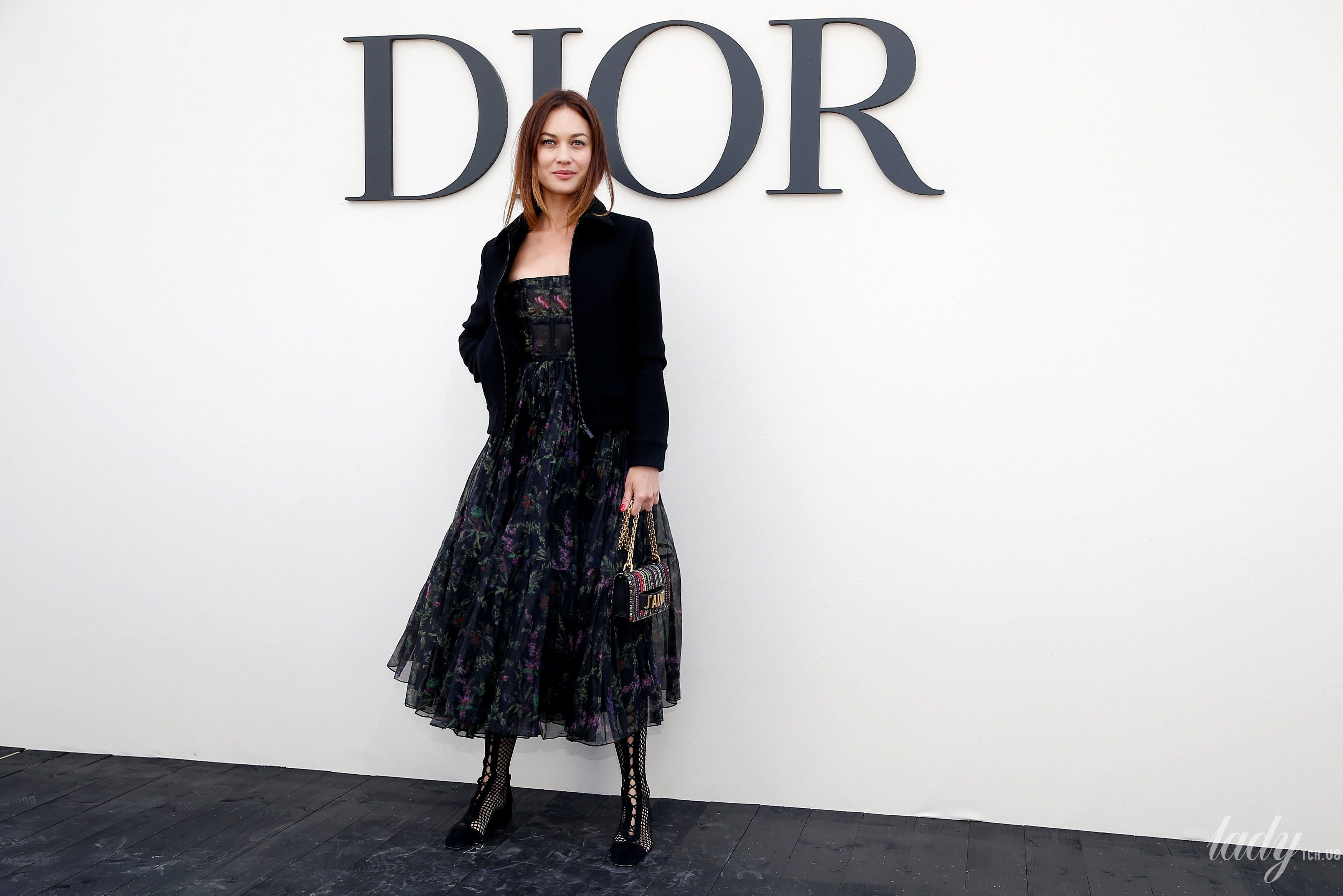 Вся в Dior: Ольга Куриленко на Неделе прет-а-порте в Париже — Шоу-бизнес