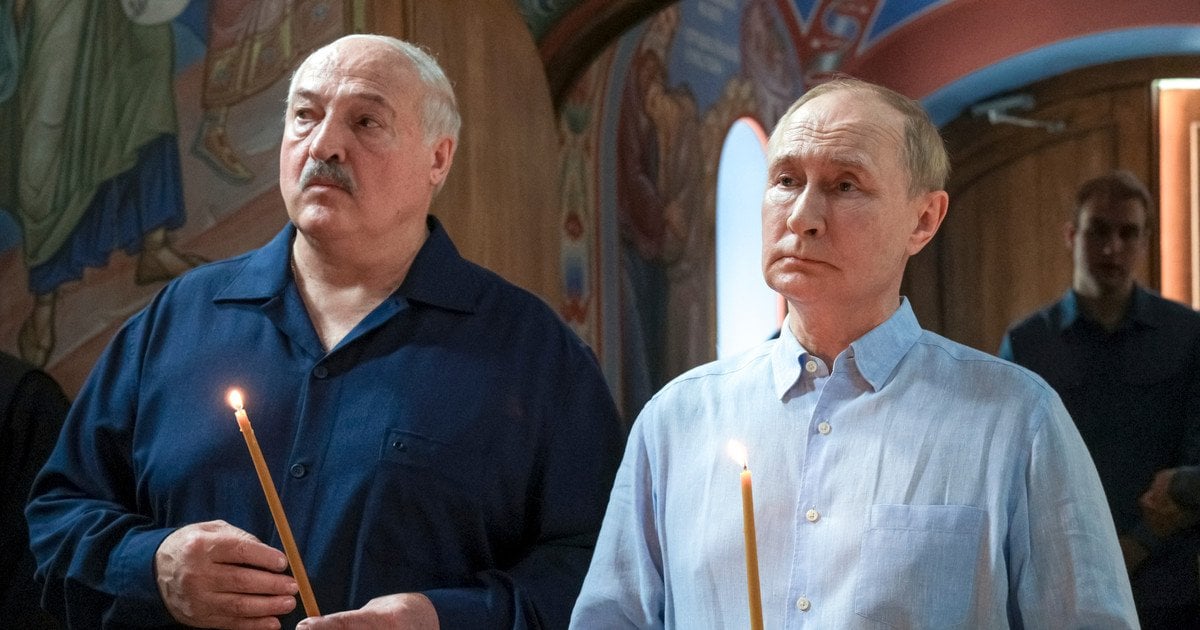 Lukashenko and Putin / © Associated Press