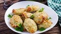Котлеты из кабачков фарша и овсяных хлопьев