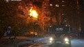 Пожар в Запорожье в результате атаки в ночь на 22 октября