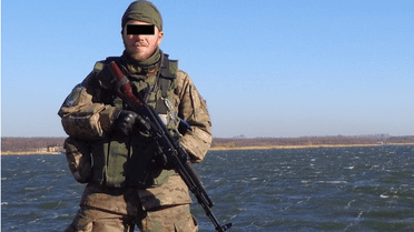 Есть, к примеру, свастика, выложенная из патронов, детские письма, фото со времен Майдана и тому подобное / © vk.com/igor_tank