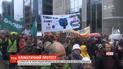 В Брюсселе прошла акция с требованием усилить борьбу за сохранение планеты