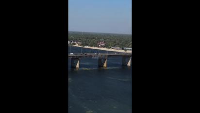 На окраине Киева вспыхнул масштабный пожар