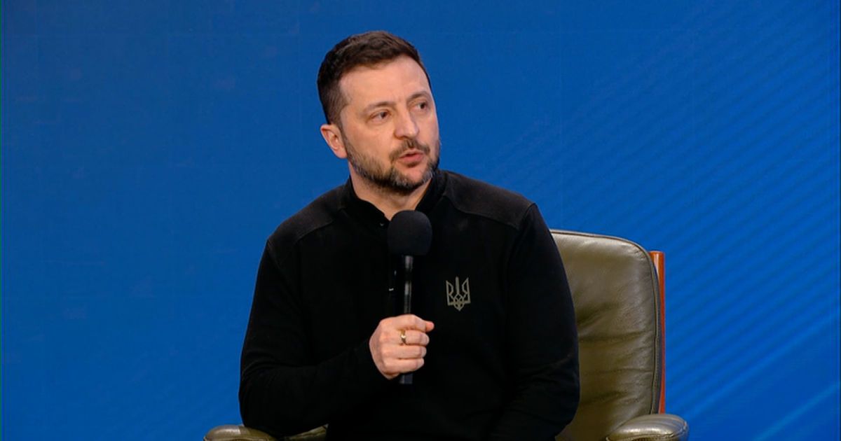 Президент України Володимир Зеленський / Фото: телемарафон "Єдині новини"