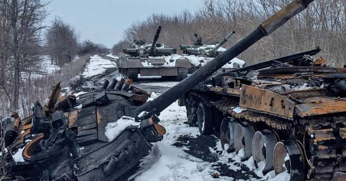 Під час спроби наступу на Київ окупанти втратили зведений загін 6-го танкового полку - Генштаб