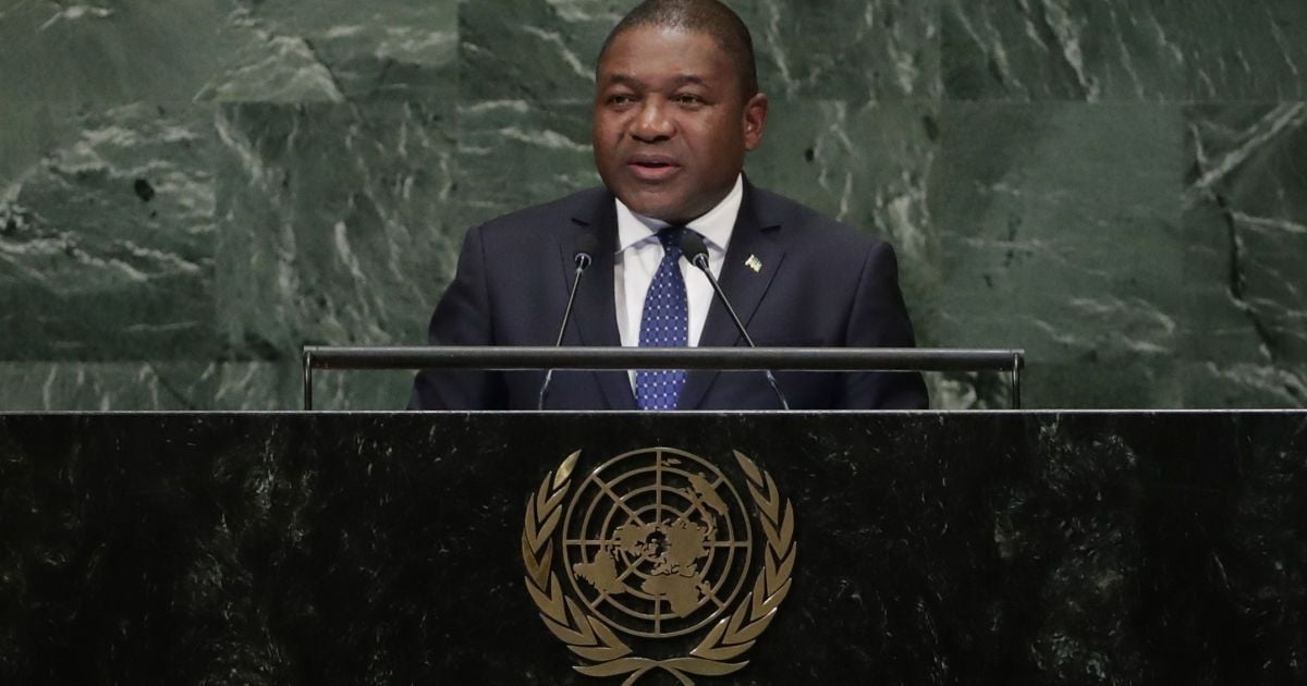 Президент Мозамбика Филипе Ньюси