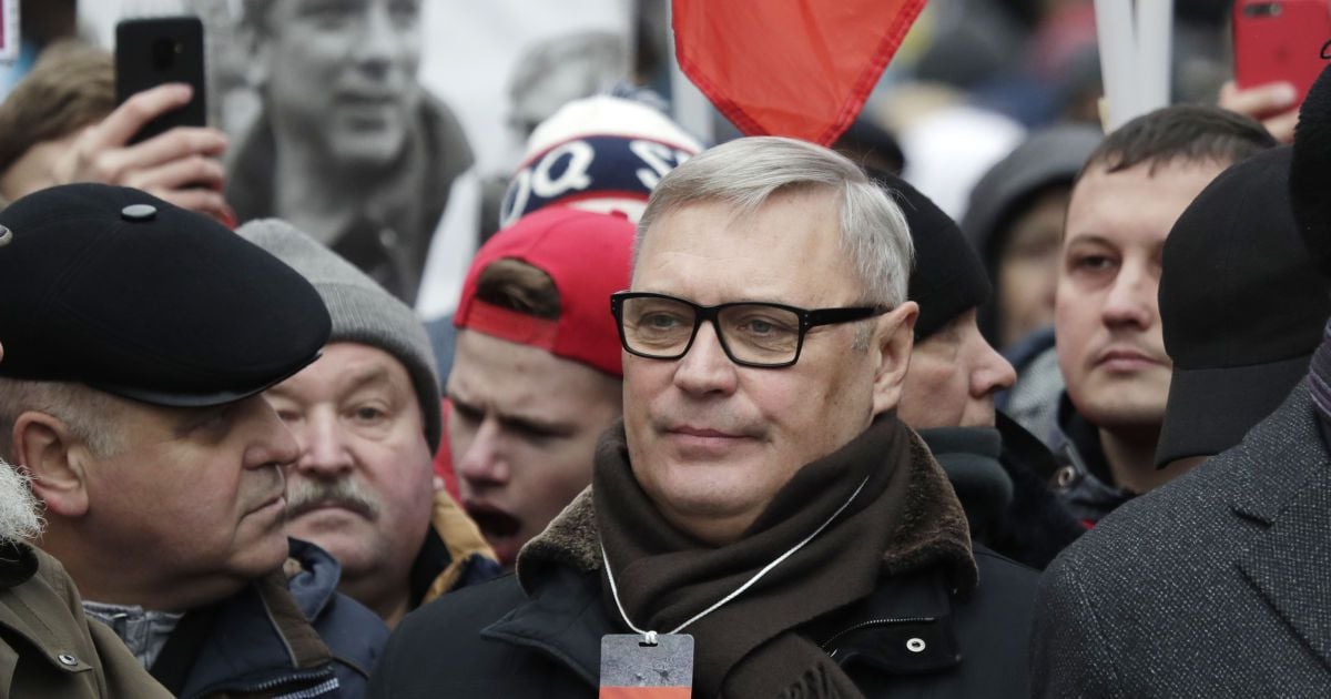 Бывший премьер-министр РФ Михаил Касьянов