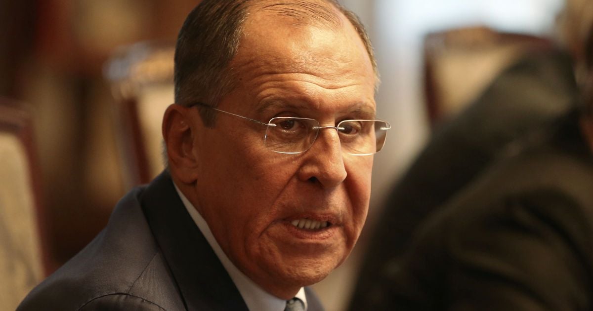 У Лаврова зажадали від України припинити "агресивні дії" проти Росії