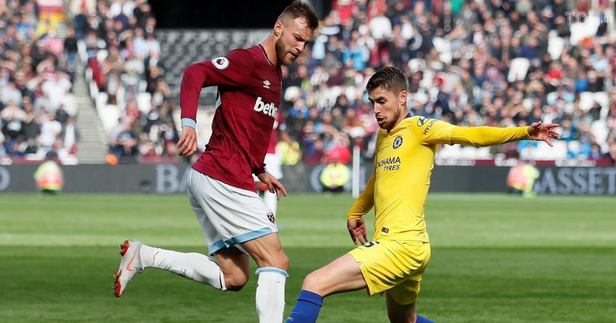 Ярмоленко признан худшим игроком "Вест Хэма" в игре с "Челси"