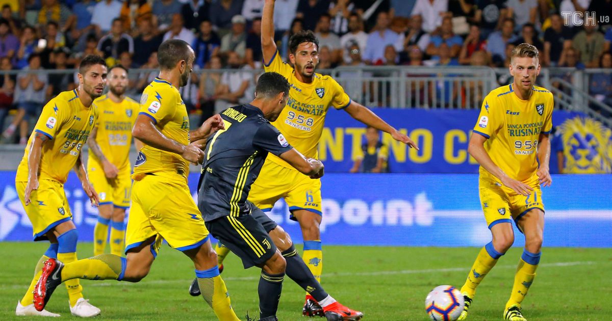 Пізній гол Роналду приніс "Ювентусу" п'яту перемогу поспіль в Серії А