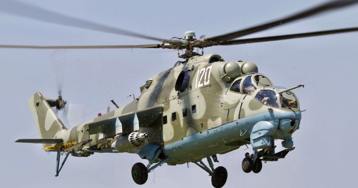 Російський вертоліт Мі-24