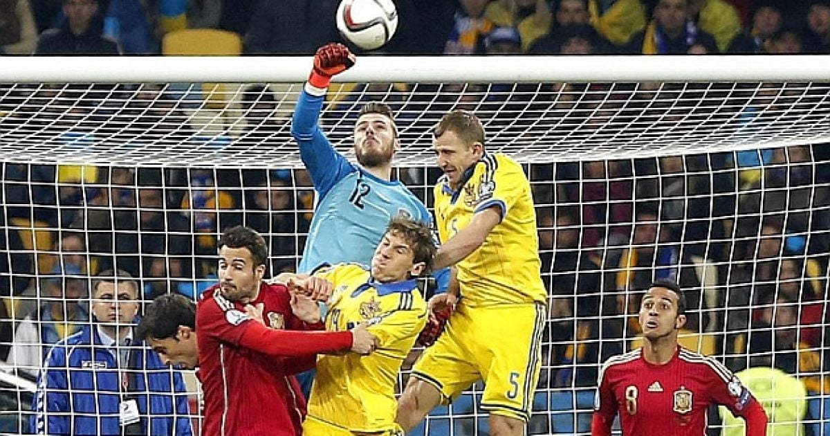 Давид Де Хеа на высоте