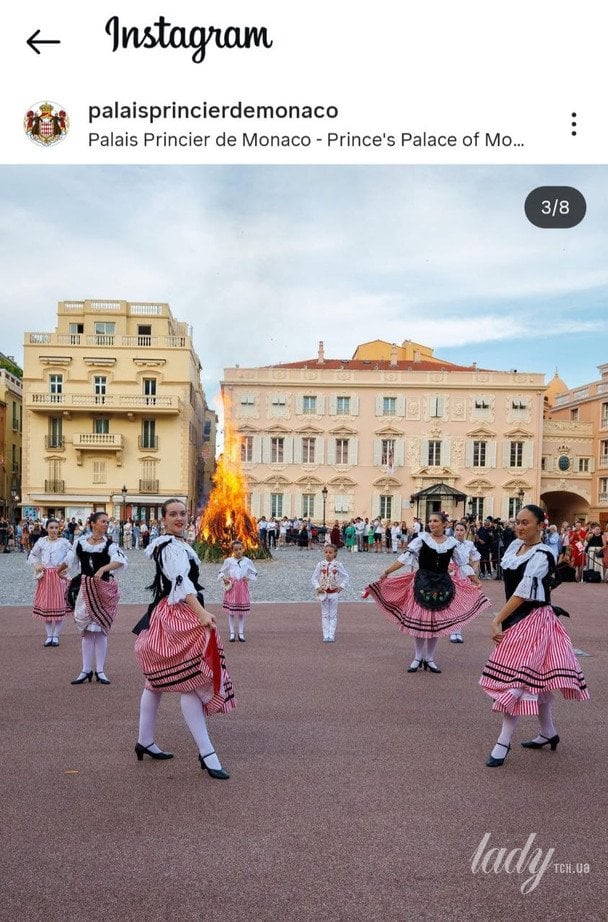 Свято в Монако / © Instagram княжої родини Монако