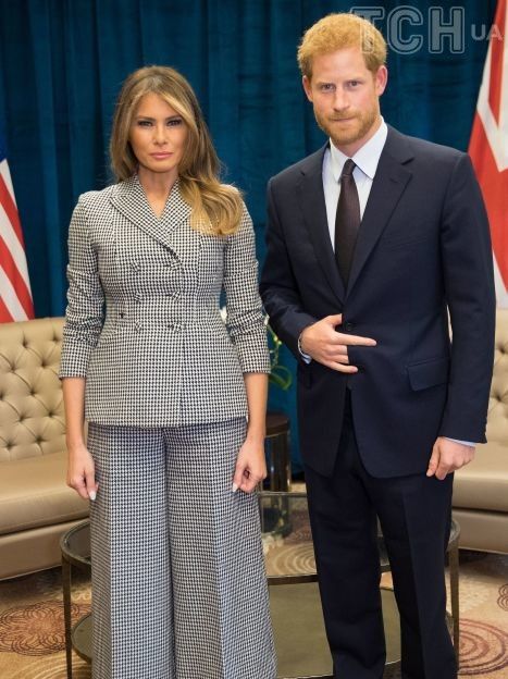 Принц Гарри и Мелания Трамп / © Getty Images