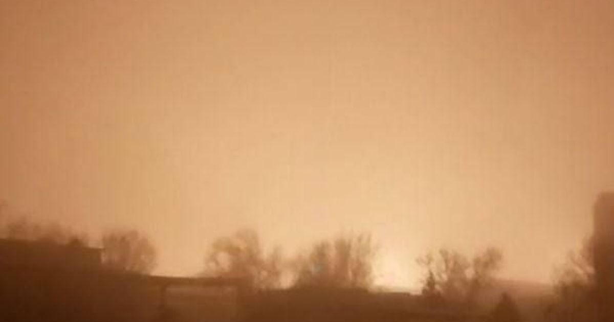 Атака на НПЗ в Волгограде 31 января 2025 года/Фото: соцсети